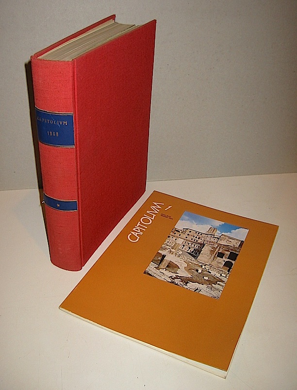  AA.VV. Capitolium. Rassegna mensile di attività  municipale 1968-1975 Roma vari editori